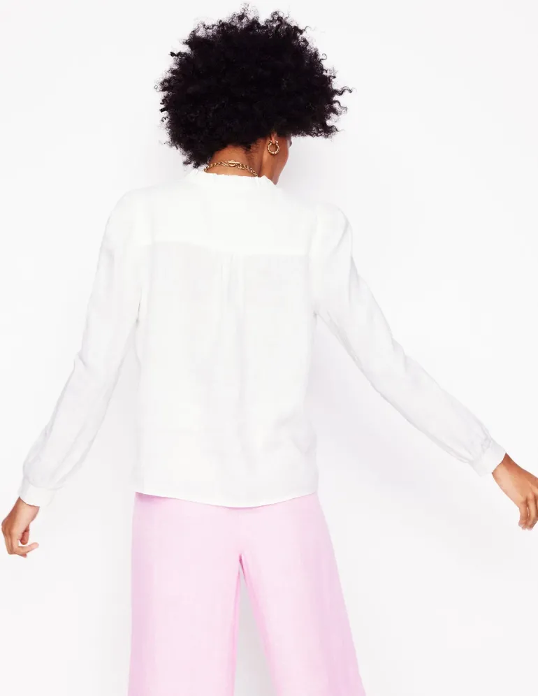 Grace Linen Top--Boden Store
