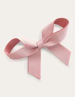 Grosgrain Hair Bow-Boto Pink-Boden Online