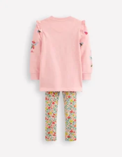 Heart Pocket Tunic Set-Berry Floral-Boden Fashion