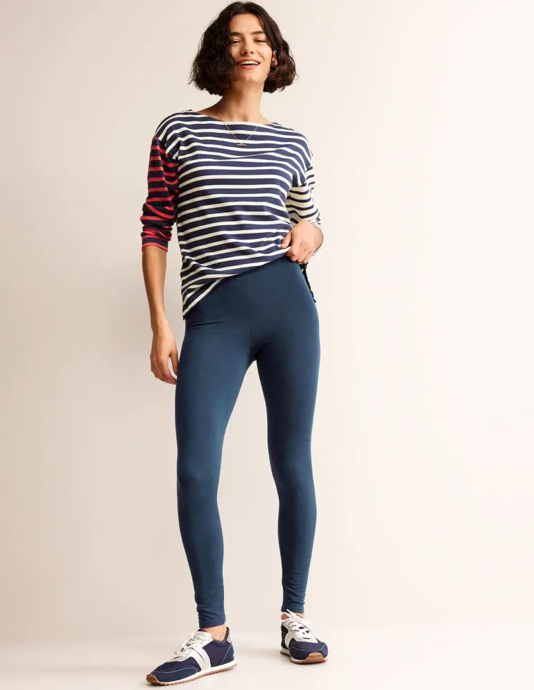 High Rise Jersey Leggings--Boden Sale