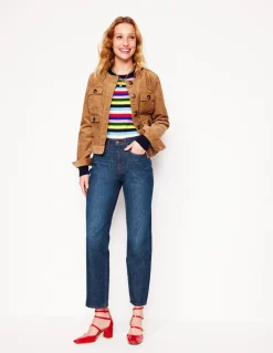 High Rise Straight Leg Jeans--Boden Best Sale