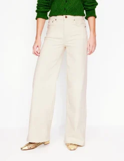 High Rise Wide Leg Jeans--Boden Flash Sale