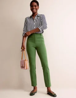 Highgate Ponte Pants-Winter Green-Boden Best Sale
