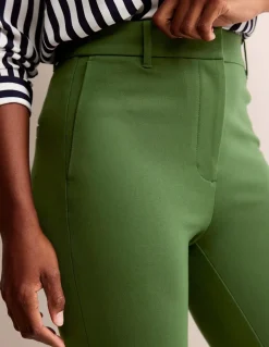 Highgate Ponte Pants-Winter Green-Boden Best Sale
