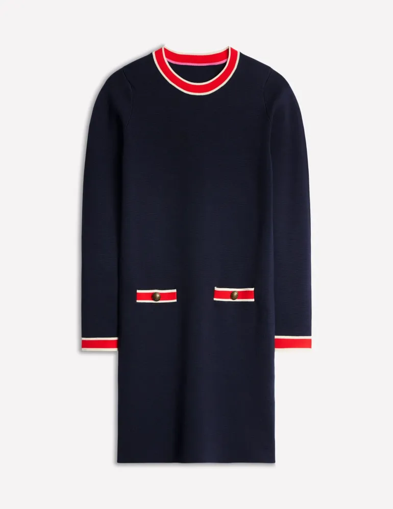 Holly Knitted Shift Dress--Boden Best