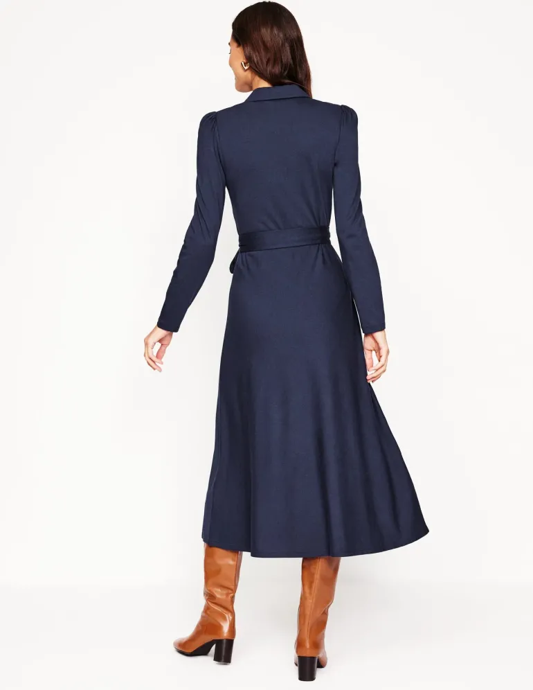 Imogen Collared Jersey Dress--Boden Flash Sale