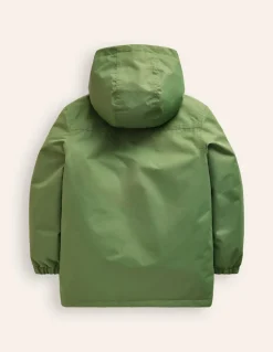 4-in-1 Waterproof Coat-Safari Green-Boden Hot