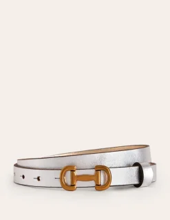 Iris Skinny Snaffle Trim Belt--Boden New