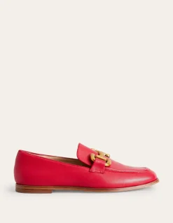 Iris Snaffle Loafers-Pillarbox Red-Boden Outlet