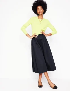 Isabella Cotton Sateen Skirt--Boden Online