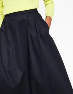 Isabella Cotton Sateen Skirt--Boden Online