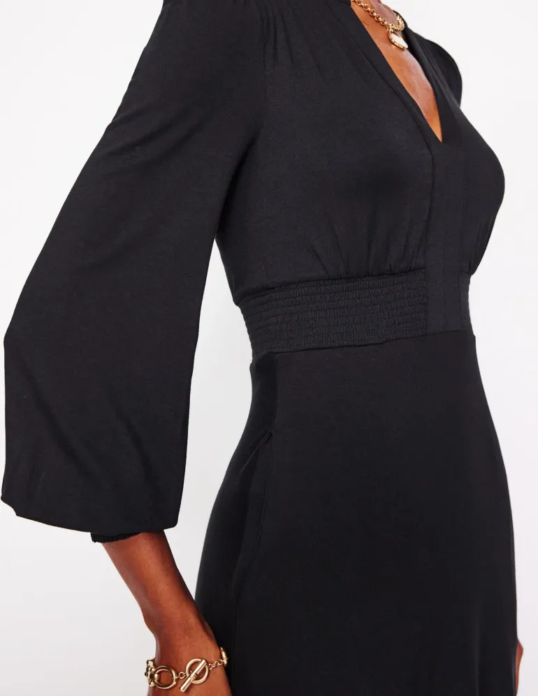 Ivy Smocked Midi Dress--Boden Shop