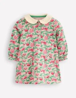 Jersey Doublecloth Dress-Pink Wild Rose Floral-Boden Cheap