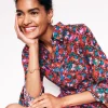 Kate Midi Shirt Dress-Bittersweet, Meadow Pop-Boden Cheap