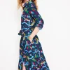 Kate Midi Shirt Dress-French Navy, London Town-Boden Online