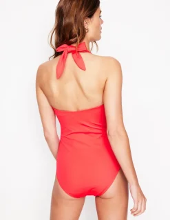 Kythira Ruched Swimsuit--Boden Online