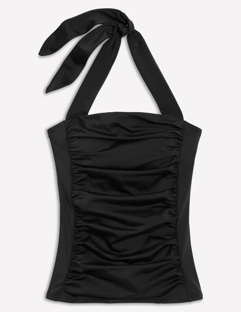Kythira Ruched Tankini--Boden Shop