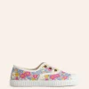 Laceless Canvas Pull-ons-Festival Pink Micro Floral-Boden Flash Sale
