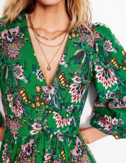 Layered Drop Chain Necklace--Boden Cheap