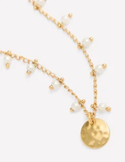 Layering Charm Necklace-Faux Pearl-Boden Best