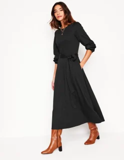 Leandra Jersey Midi Dress--Boden New