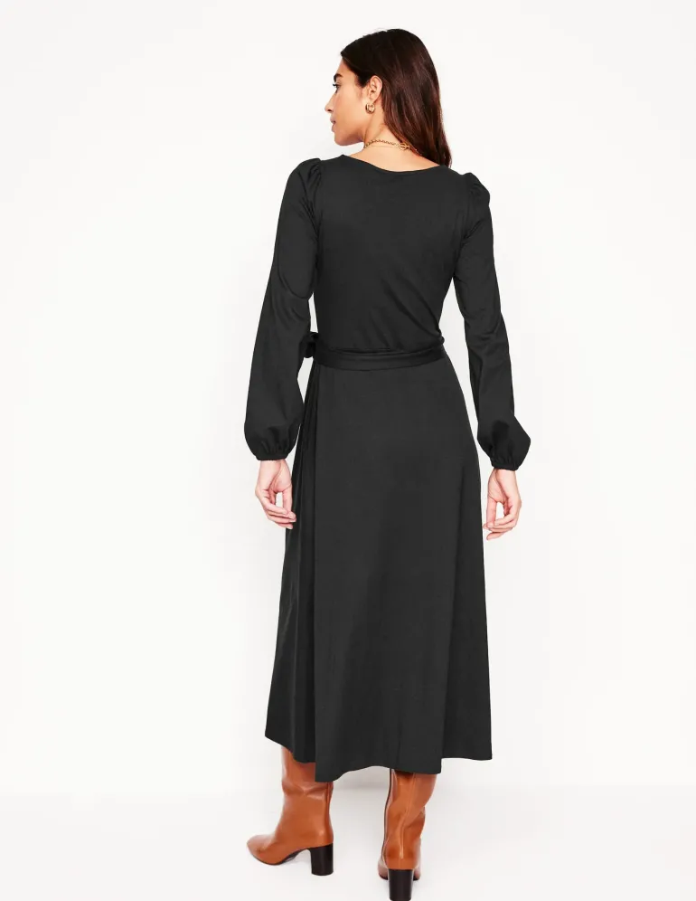 Leandra Jersey Midi Dress--Boden New