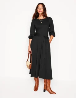 Leandra Jersey Midi Dress--Boden New