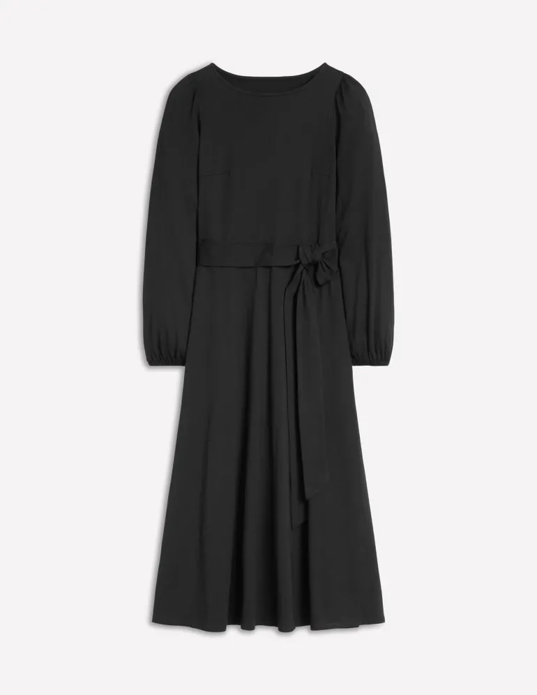 Leandra Jersey Midi Dress--Boden New