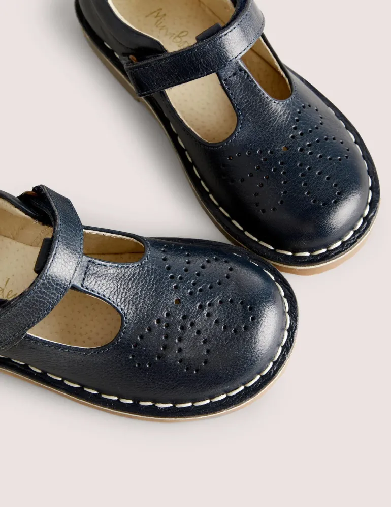 Leather T-bar Flats--Boden Flash Sale