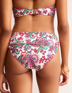 Levanzo Fold Bikini Bottoms-Multi, Fantastical-Boden New