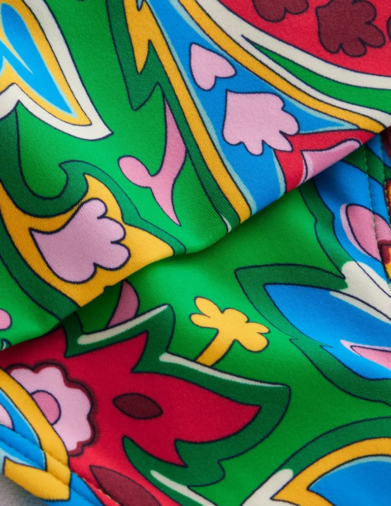 Levanzo Fold Bikini Bottoms-Kelly Green, Paisley Azure-Boden Flash Sale