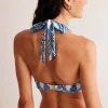 Levanzo Halter Bikini Top-Surf The Web, Pineapple Wave-Boden Best Sale