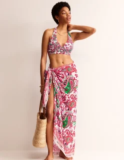 Levanzo Halter Bikini Top-Multi, Fantastical-Boden Cheap