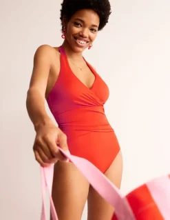Levanzo Halter Swimsuit--Boden Cheap