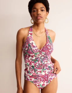 Levanzo Halter Tankini Top-Multi, Fantastical-Boden Clearance