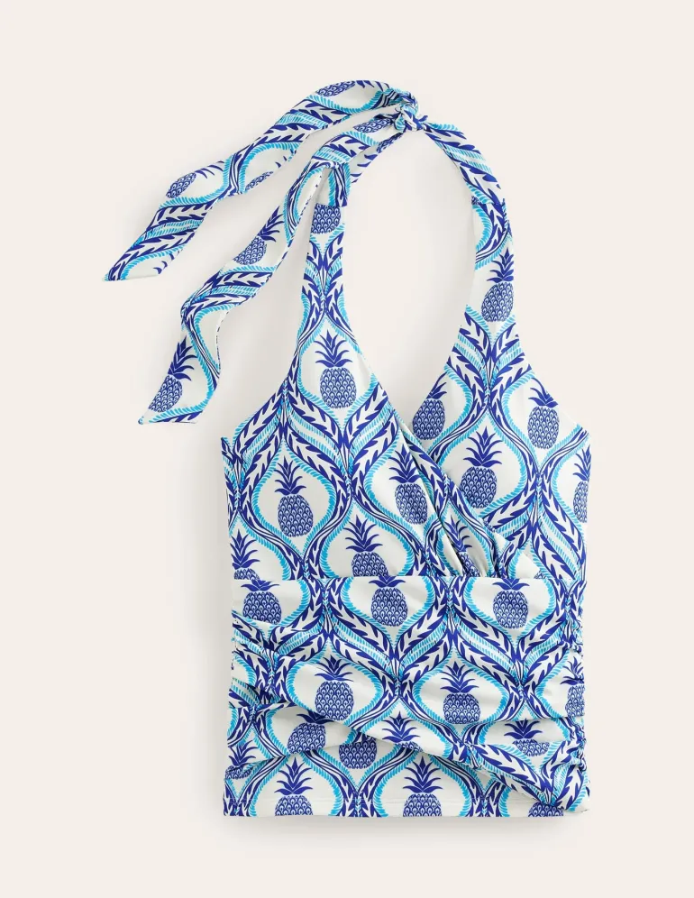 Levanzo Halter Tankini Top-Surf The Web, Pineapple Wave-Boden Online
