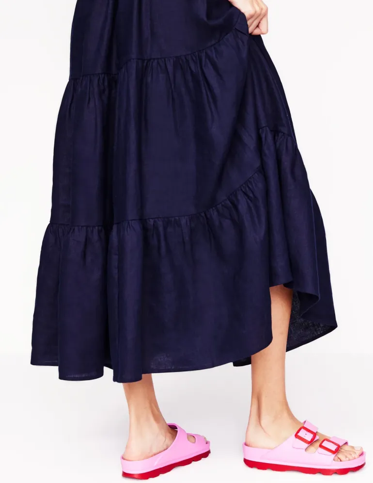 Lyla Double Buckle Slide-Soft Pink-Boden Shop