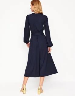 Maeve Trim Jersey Midi Dress--Boden Flash Sale