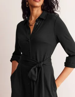 Marcia Jersey Midi Shirt Dress--Boden Discount