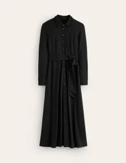 Marcia Jersey Midi Shirt Dress--Boden Discount