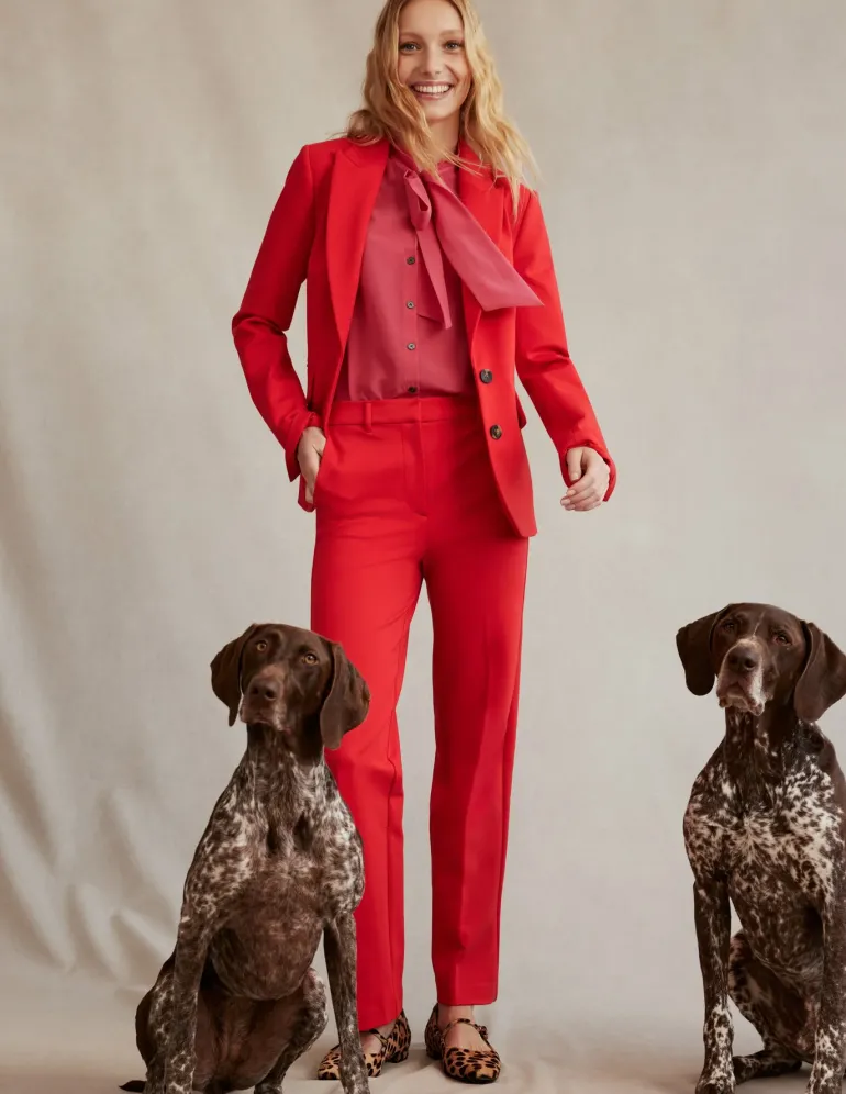 Marylebone Ponte Blazer-Hot Pepper-Boden Best