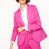 Marylebone Ponte Blazer-Pink Peony-Boden Sale