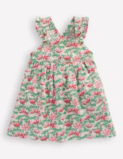 Nostalgic Pinny Dress-Chalk Pink Rose-Boden Flash Sale