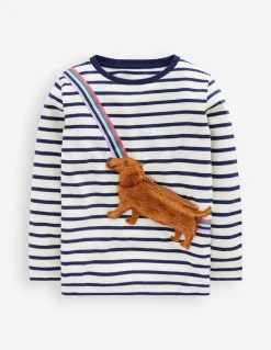 Novelty Bag T-shirt-Starboard/ Ivory Dog-Boden Outlet