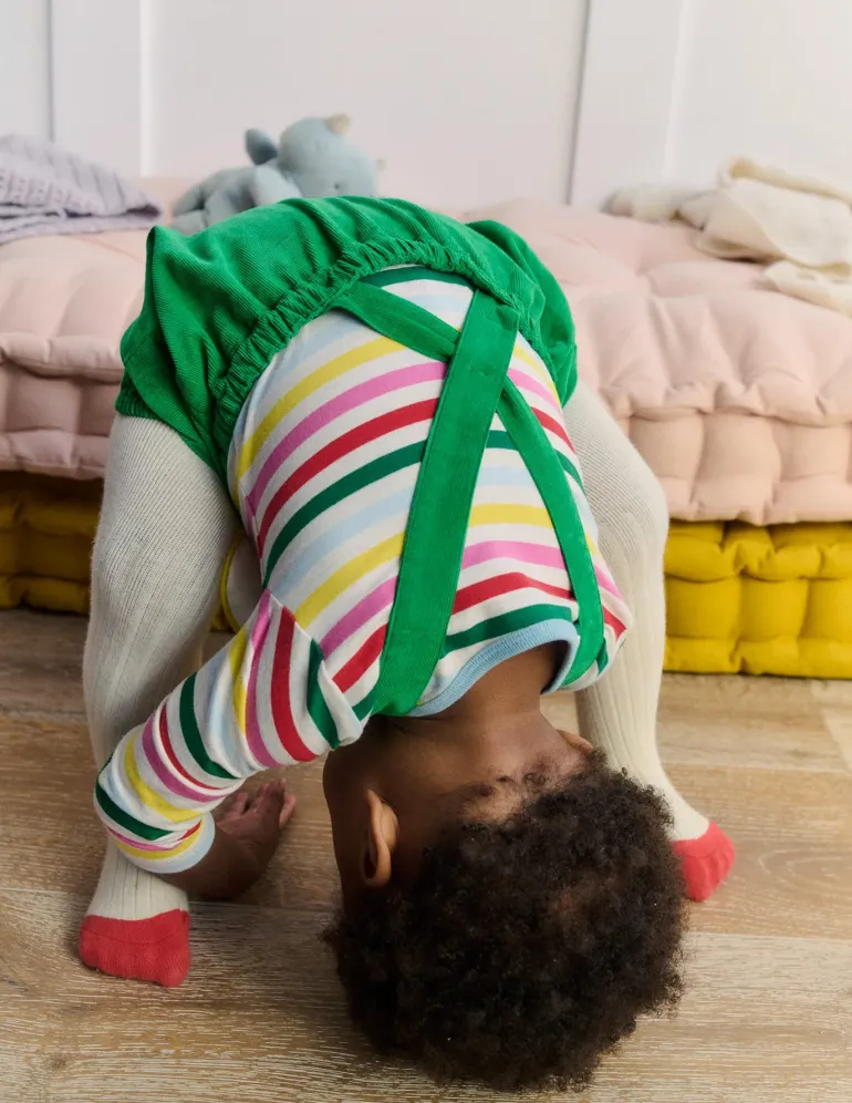 Novelty Bubble Romper-Sapling Green-Boden Best