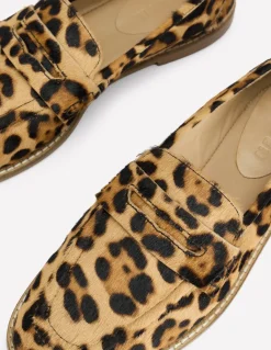 Nya Structured Penny Loafer-Classic Leopard-Boden New