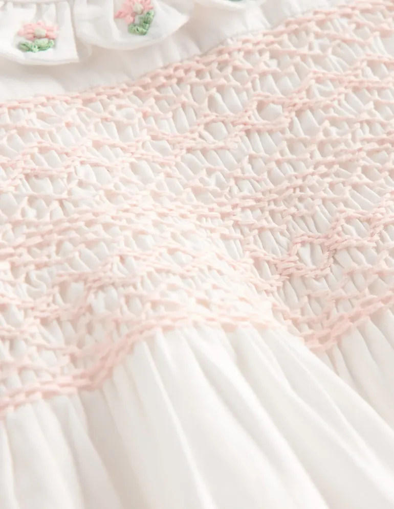 Occasion Smocked Dress--Boden Clearance