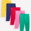 5-Pack Cropped Leggings-Multi Rainbow-Boden New