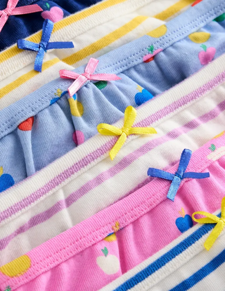 7 Pack Underwear-Multi Apples-Boden Outlet