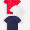 3-Pack Washed Slub T-Shirts-Classic Multi Pack-Boden Clearance